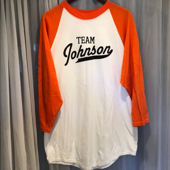Teamwork Other - ❤️5 for $25❤️ “Team Johnson” long-sleeved t-shirt